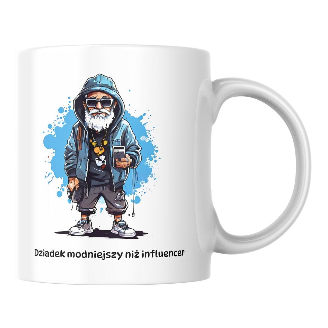 Kubek Dziadek modniejszy niż influencer