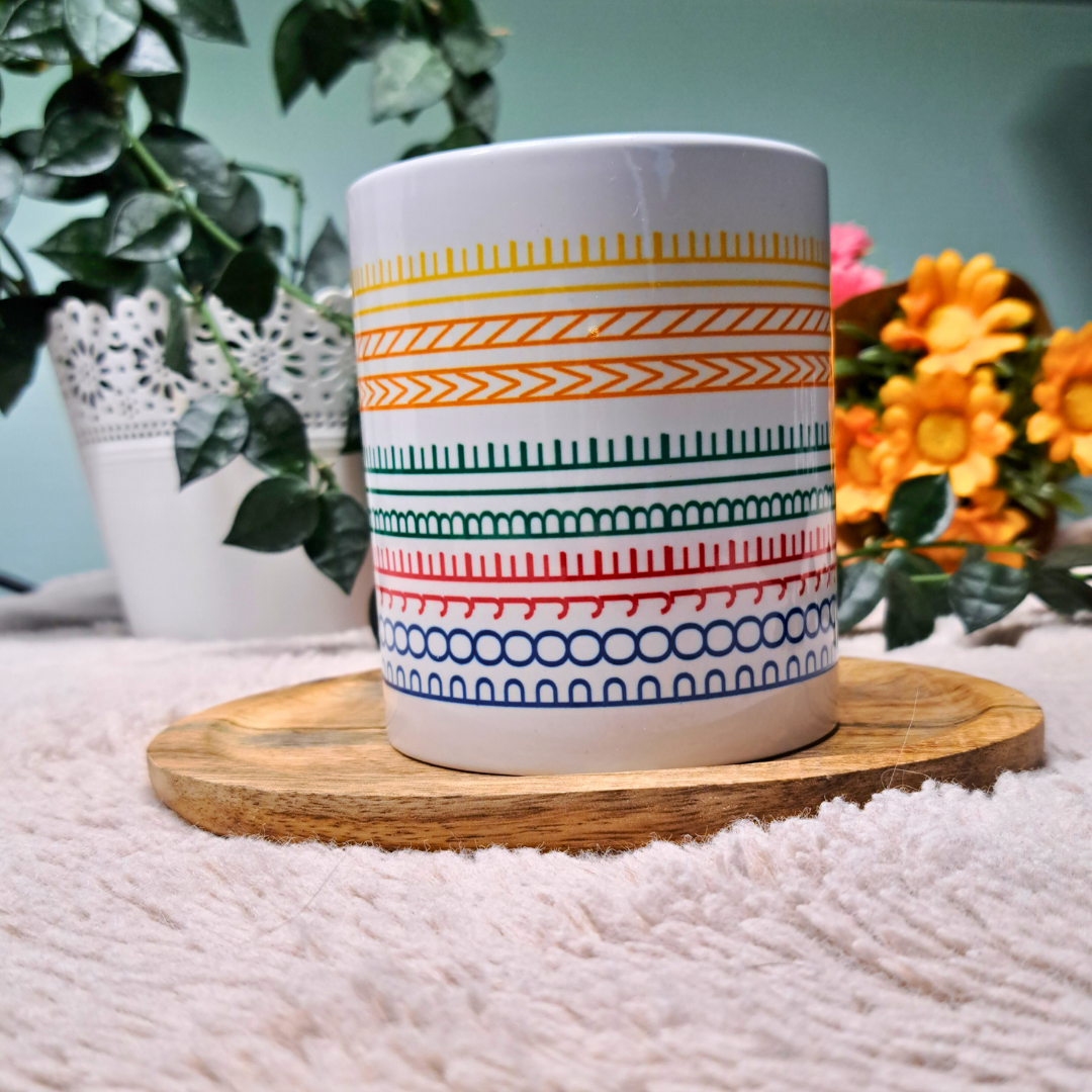 Kubek z ukrytym napisem Pojebie mnie - obrazek 2